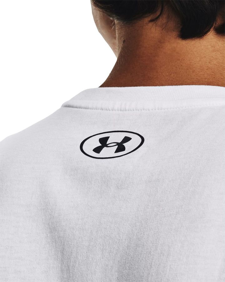 Under Armour Ua Left Chest Cut Off Tank - white