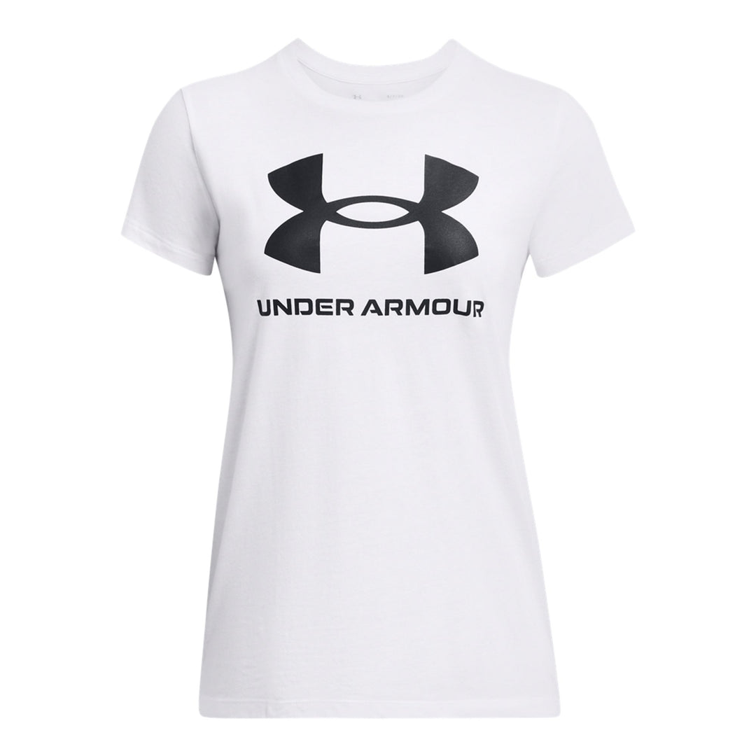 Under Armour Ua W Sportstyle Logo Ss - white
