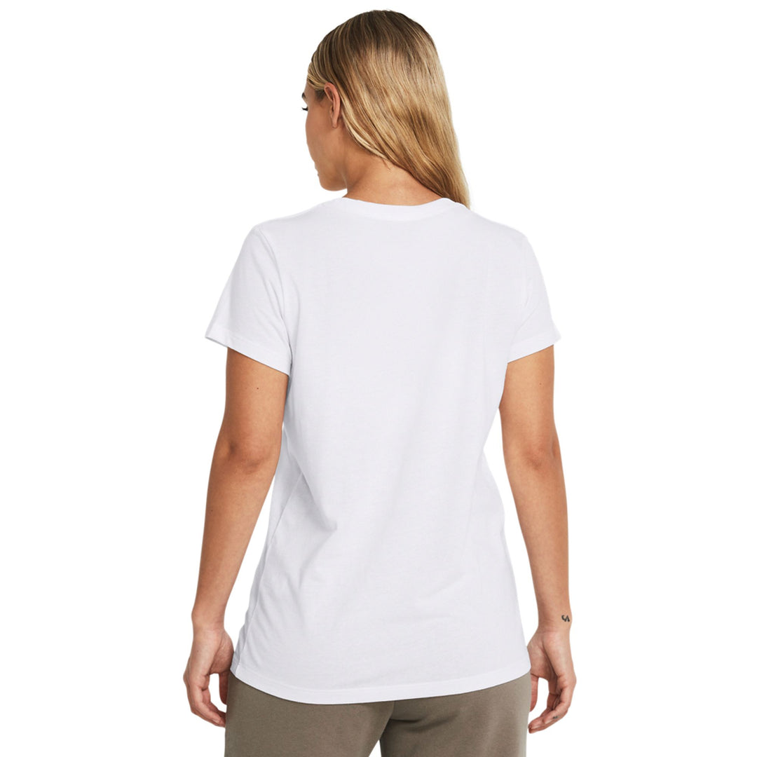 Under Armour Ua W Sportstyle Logo Ss - white