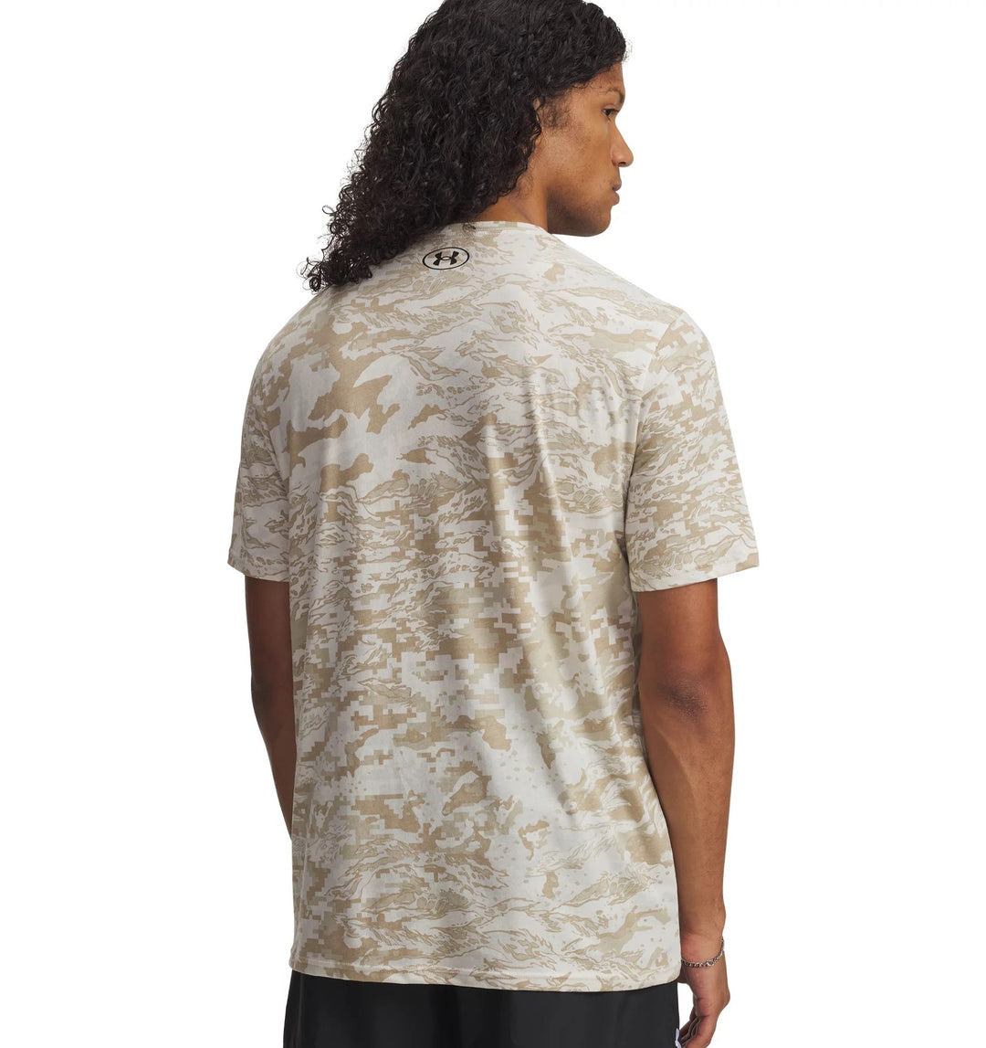 Under Armour Ua Abc Camo Ss - stone