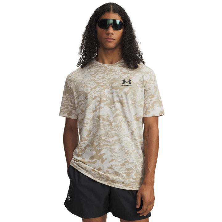 Under Armour Ua Abc Camo Ss - stone