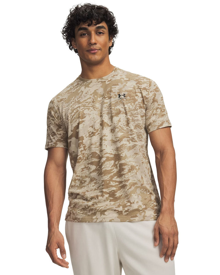 Under Armour Ua Abc Camo Ss - city khaki