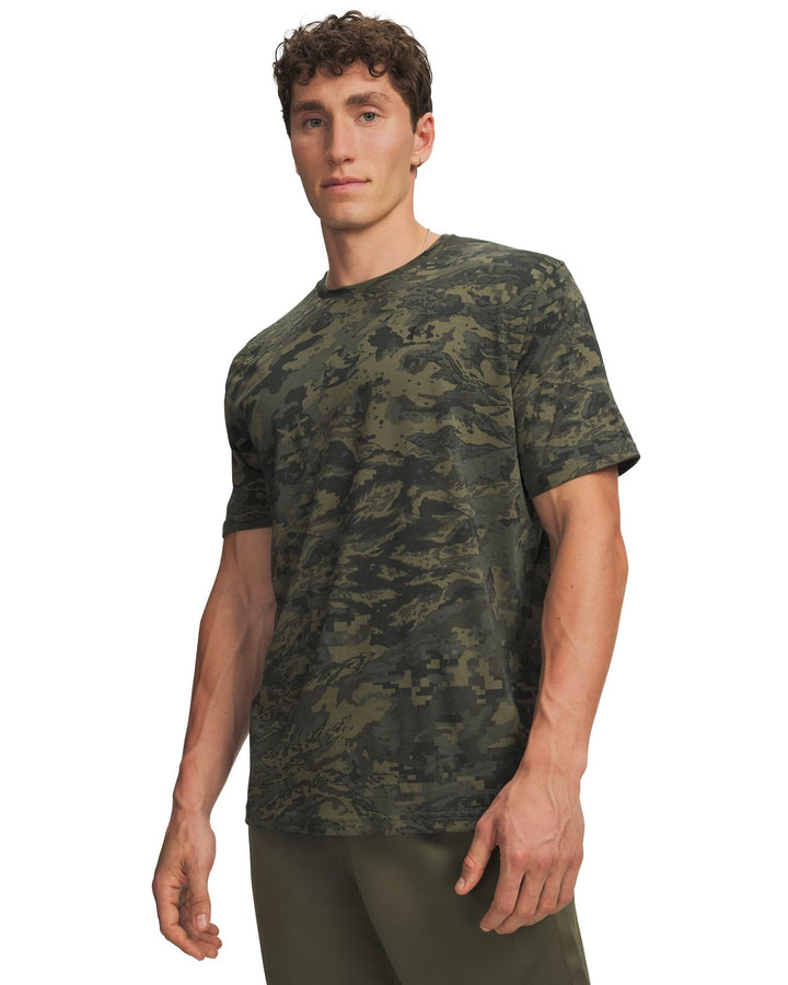 Under Armour Ua Abc Camo Ss - marine od green