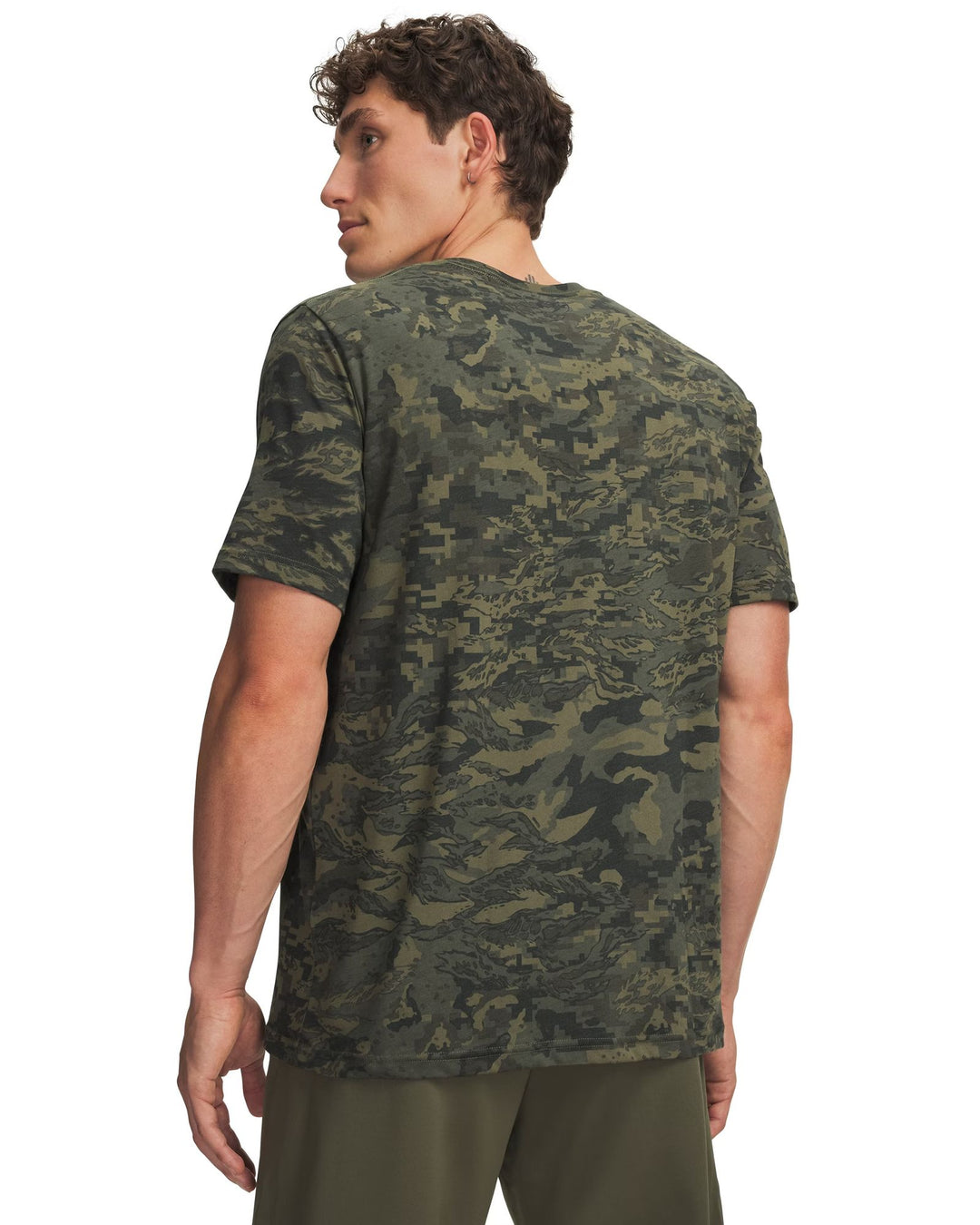Under Armour Ua Abc Camo Ss - marine od green
