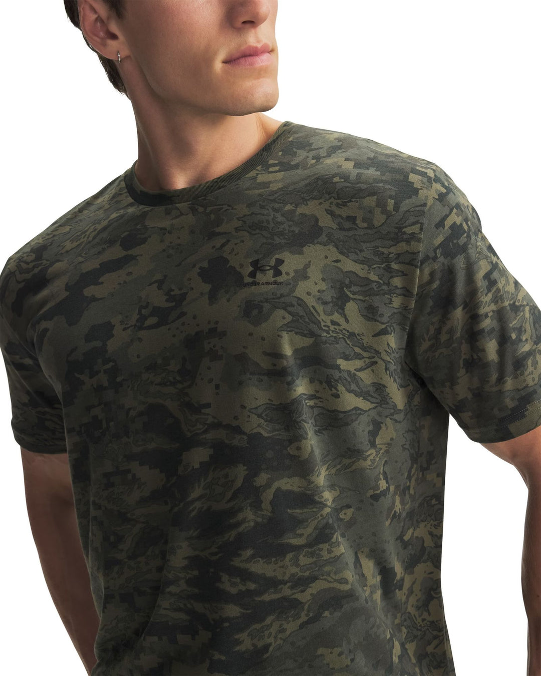 Under Armour Ua Abc Camo Ss - marine od green