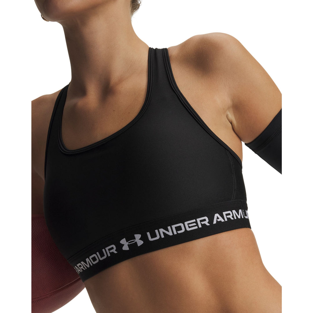 Under Armour Crossback Mid Bra - ultimate black