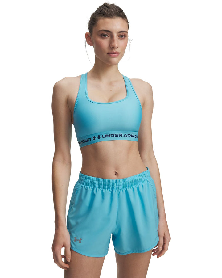 Under Armour Crossback Mid Bra - fresco blue