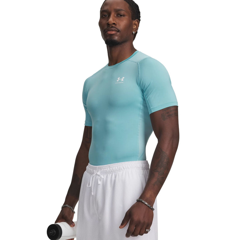 Under Armour Ua Hg Armour Comp Ss - blue haze