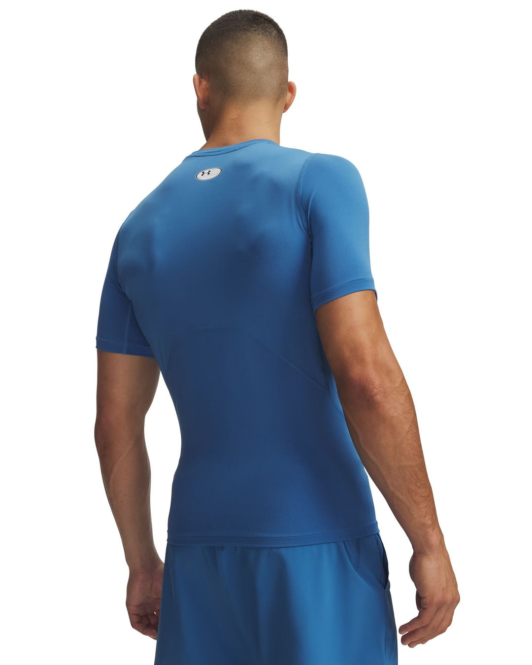 Under Armour Ua Hg Armour Comp Ss - aegean blue