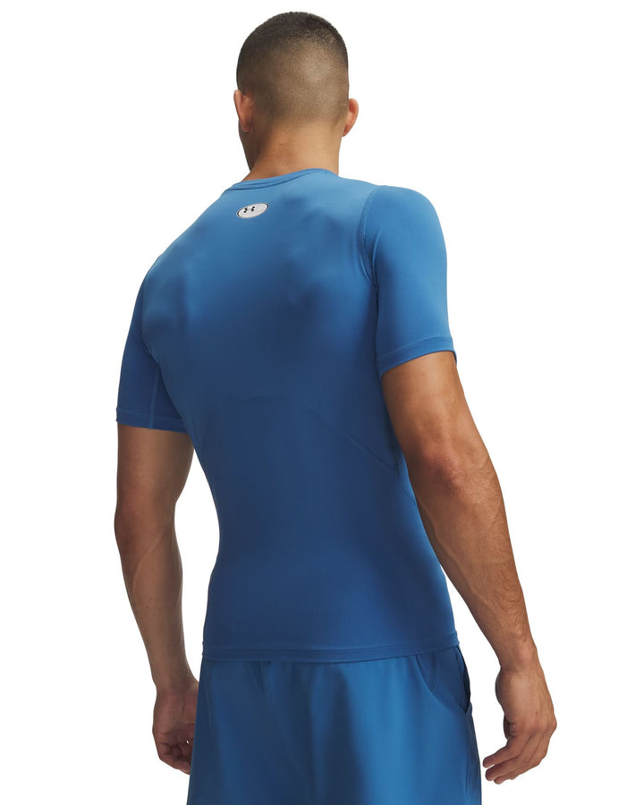 Under Armour Ua Hg Armour Comp Ss - aegean blue