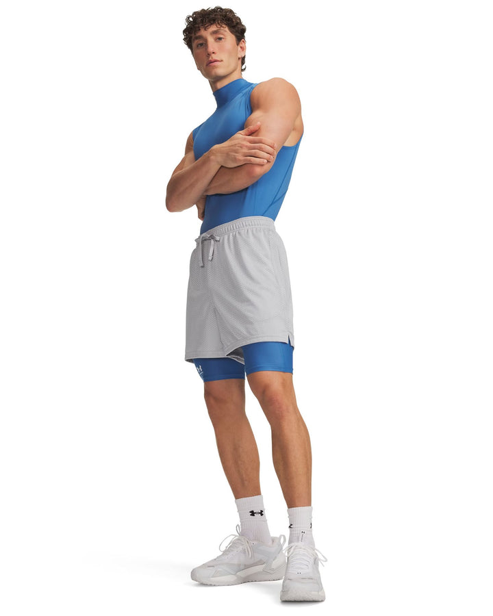 Under Armour Ua Hg Armour Lng Shorts - aegean blue