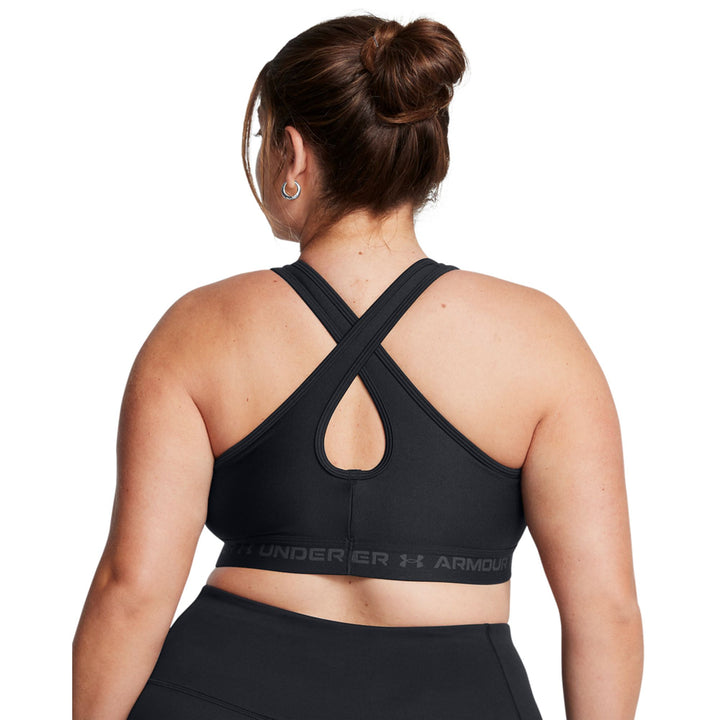 Under Armour Ua Crossback Mid Bra&amp; - black