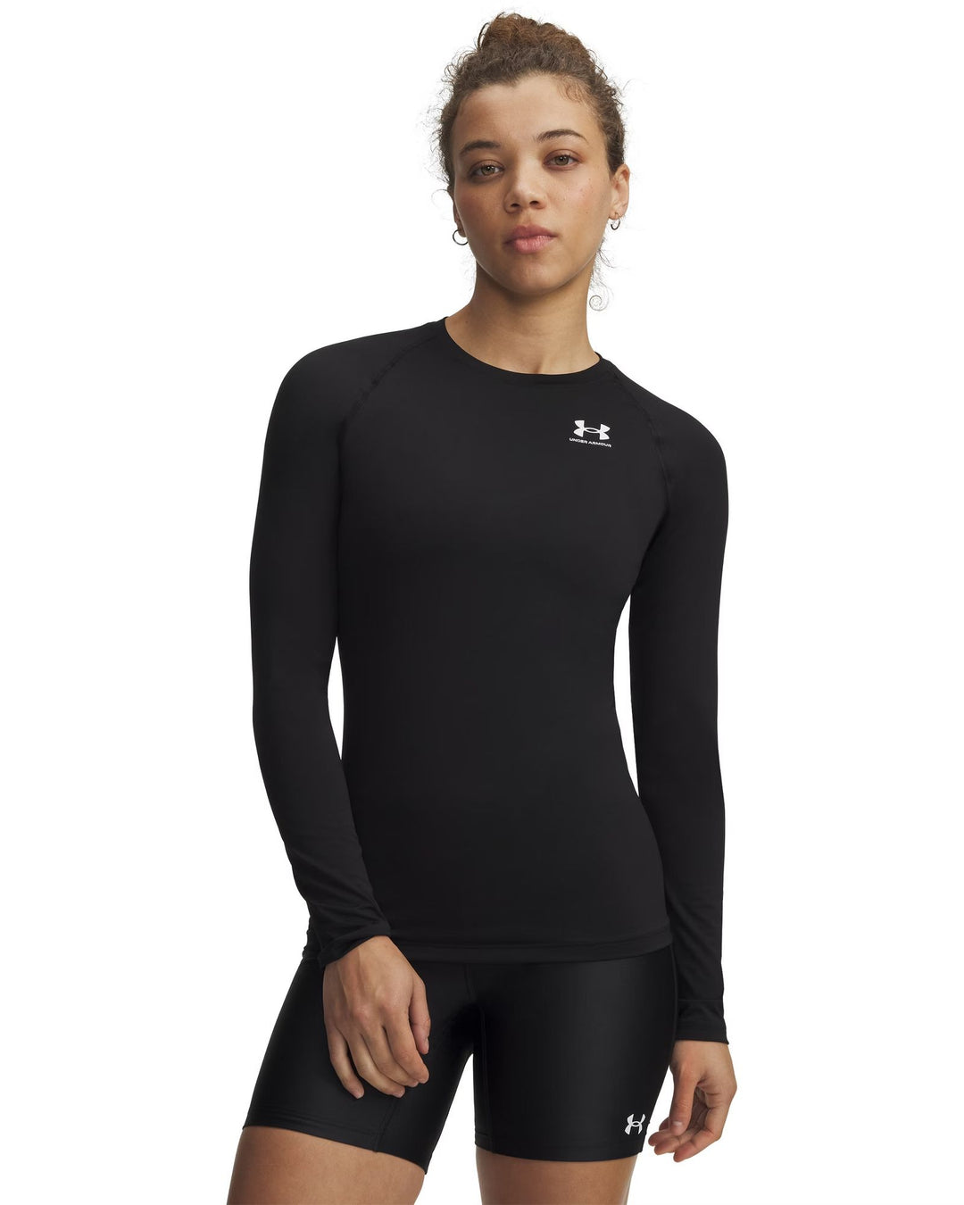 Under Armour Ua Hg Authentics Comp Ls - ultimate black
