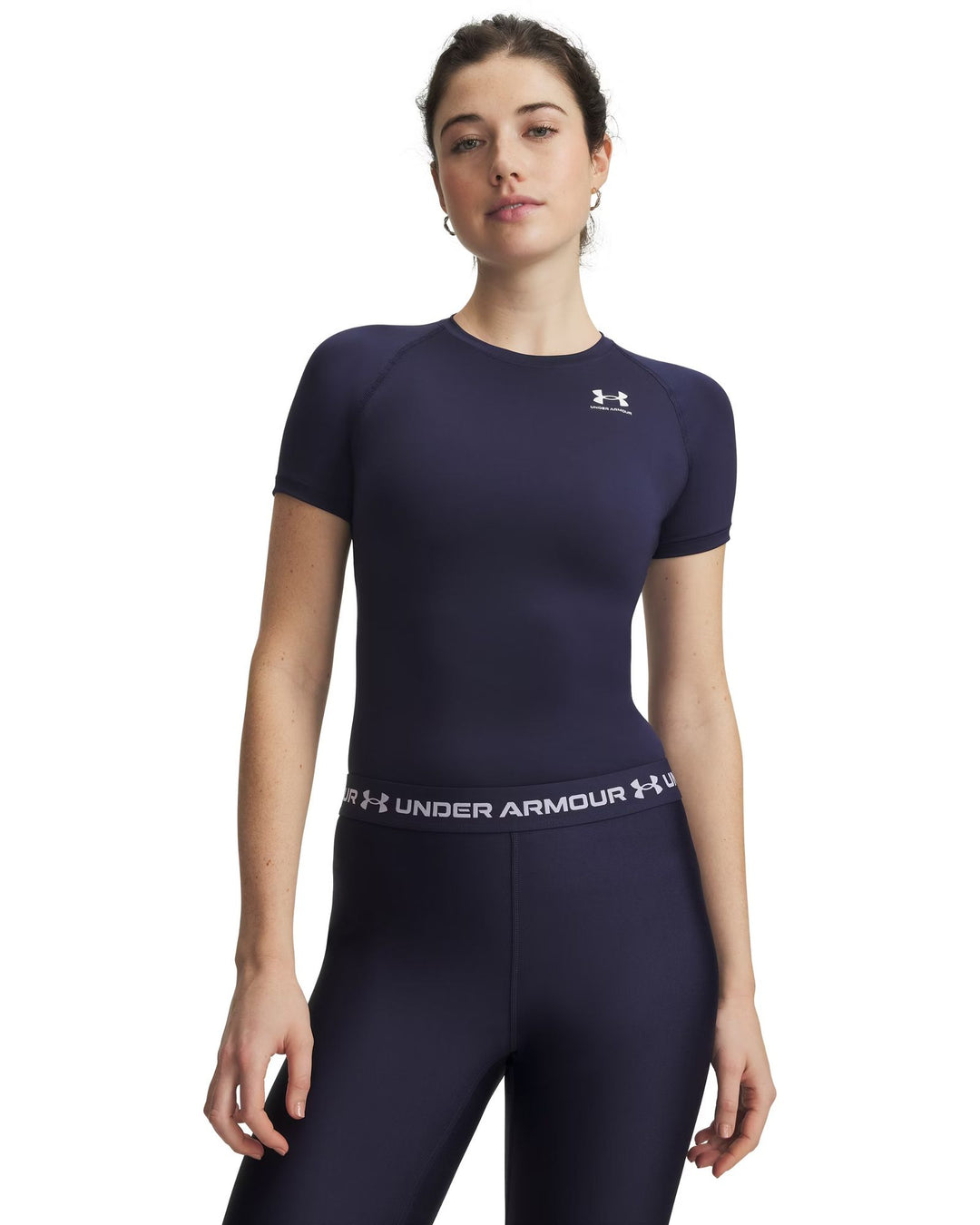 Under Armour Ua Hg Authentics Comp Ss - midnight navy