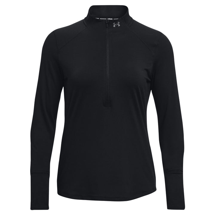 Under Armour  UA QUALIFIER RUN 2.0 1/2 ZIP - 001 BLACK
