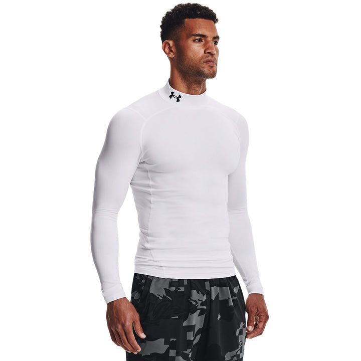 Under Armour Ua Cg Armour Comp Mock - white