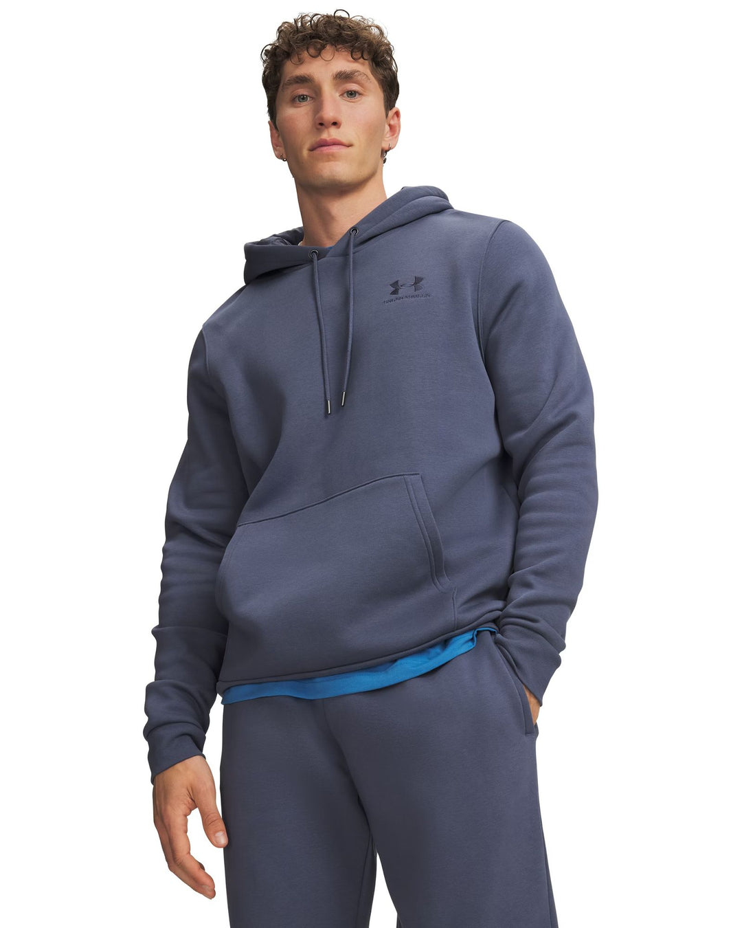Under Armour Ua Icon Fleece Hoodie - downpour gray