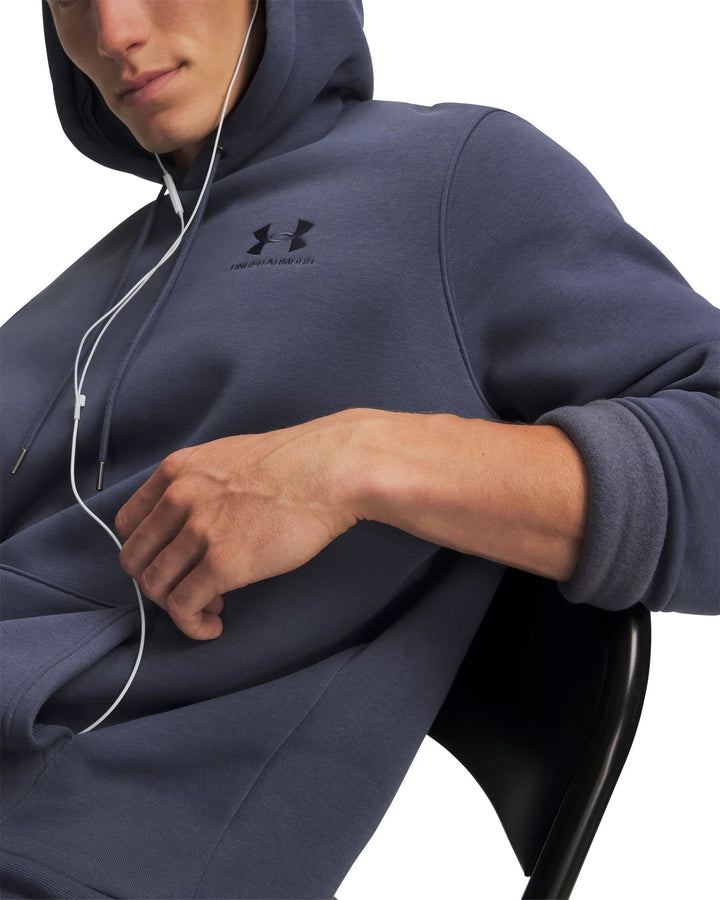 Under Armour Ua Icon Fleece Hoodie - downpour gray