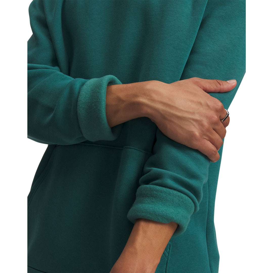 Under Armour  UA ICON FLEECE HOODIE - RACK GREEN