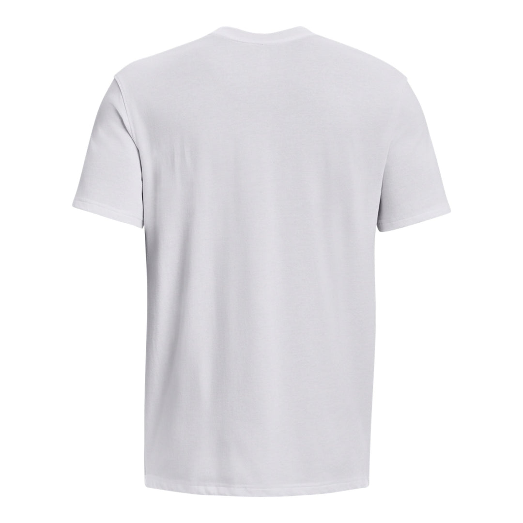 Under Armour Ua Logo Emb Heavyweight Ss - white