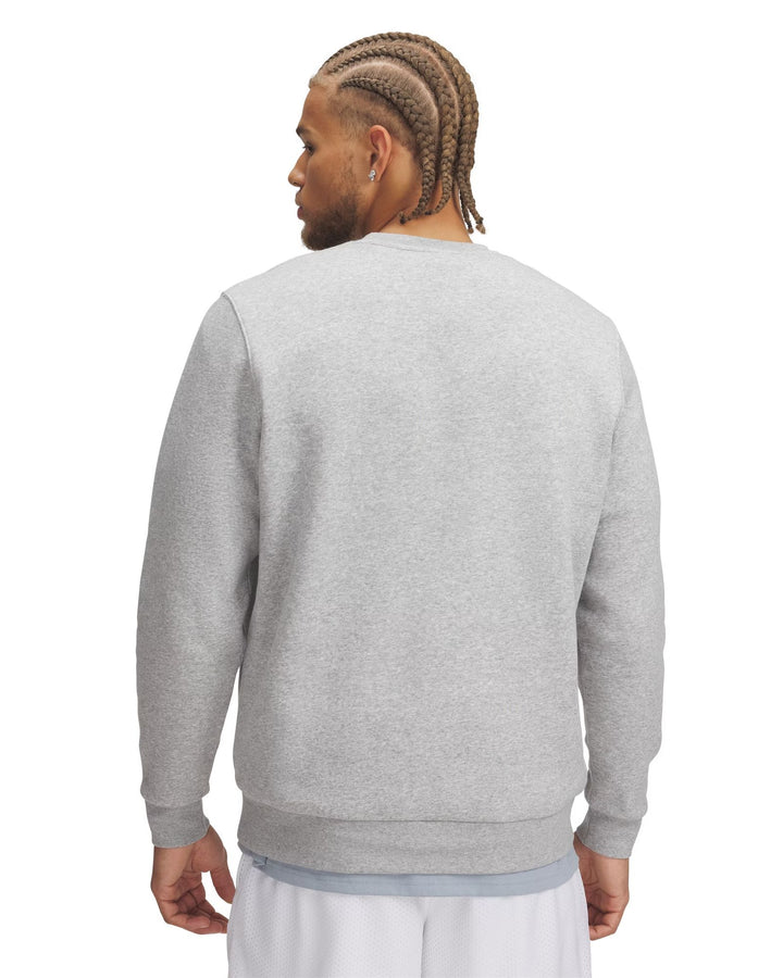 Under Armour Ua Icon Fleece Crew - mod gray light heather