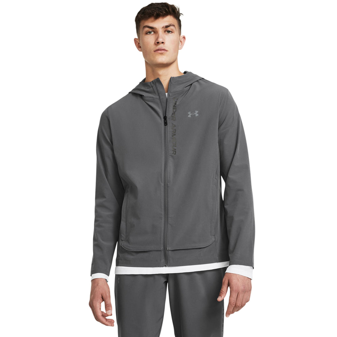 Under Armour Outrun The Storm Jacket - castlerock