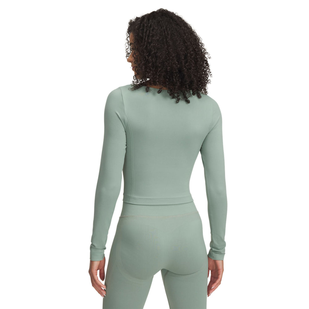 Under Armour Ua Vanish Seamless Ls - silica green