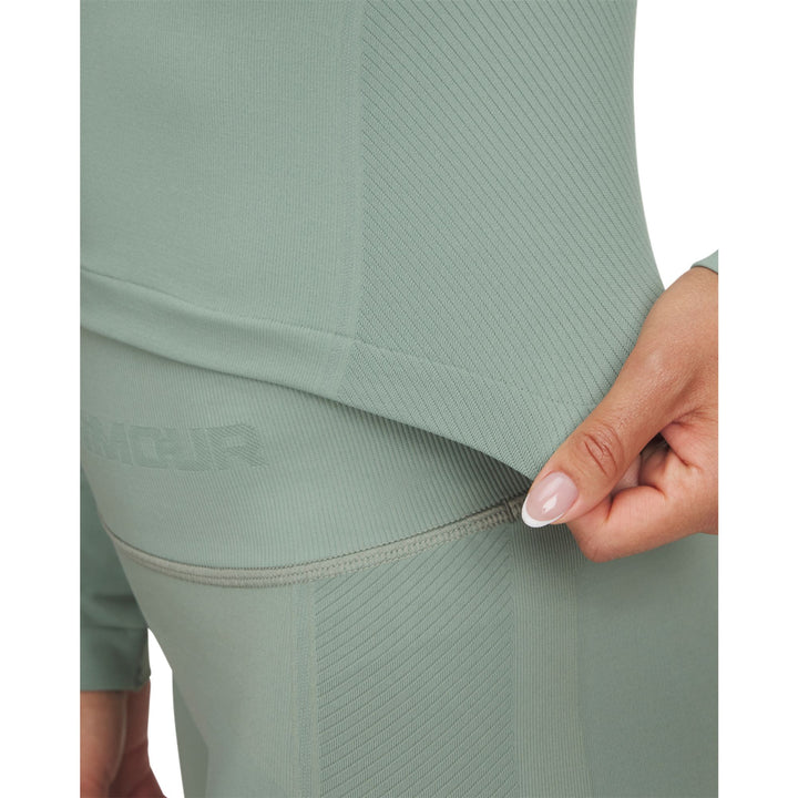 Under Armour Ua Vanish Seamless Ls - silica green