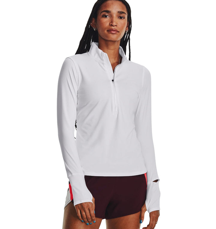 Under Armour Ua Launch Pro Half Zip - white