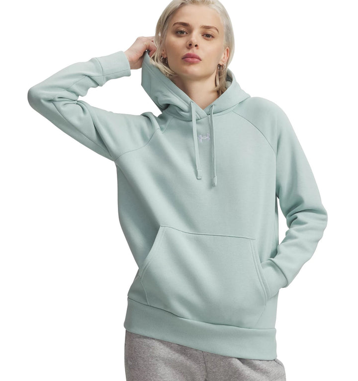 Under Armour  UA RIVAL FLEECE HOODIE - ENAMEL BLUE