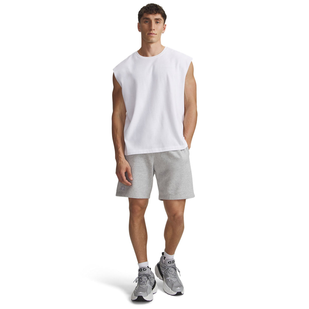 Under Armour Ua Rival Fleece Shorts - mod gray light heather