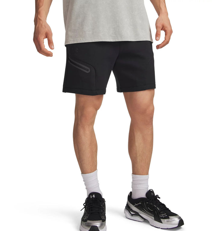 Under Armour Ua Unstoppable Flc Shorts - black