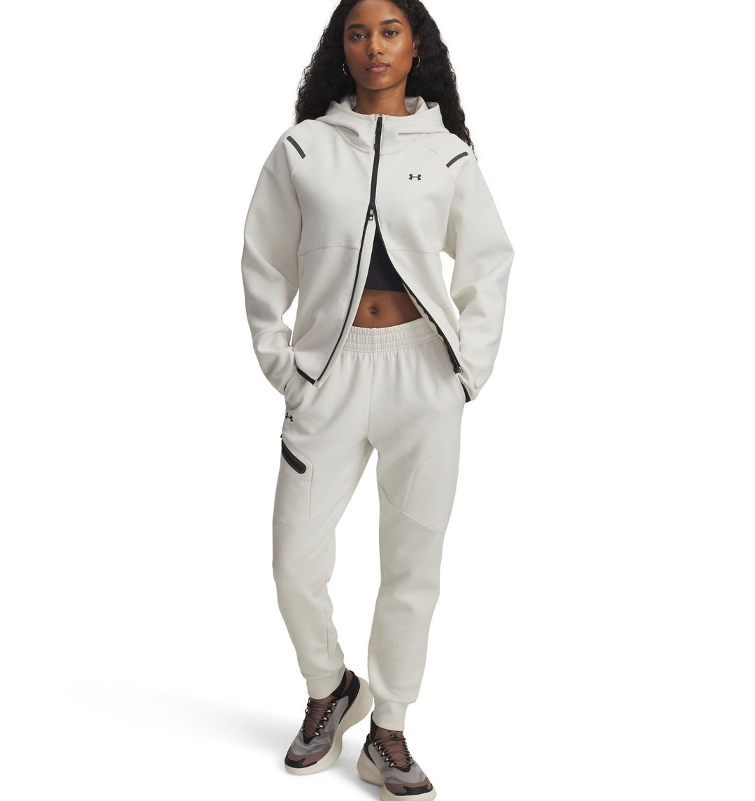 Under Armour Unstoppable Fleece Fz - summit white