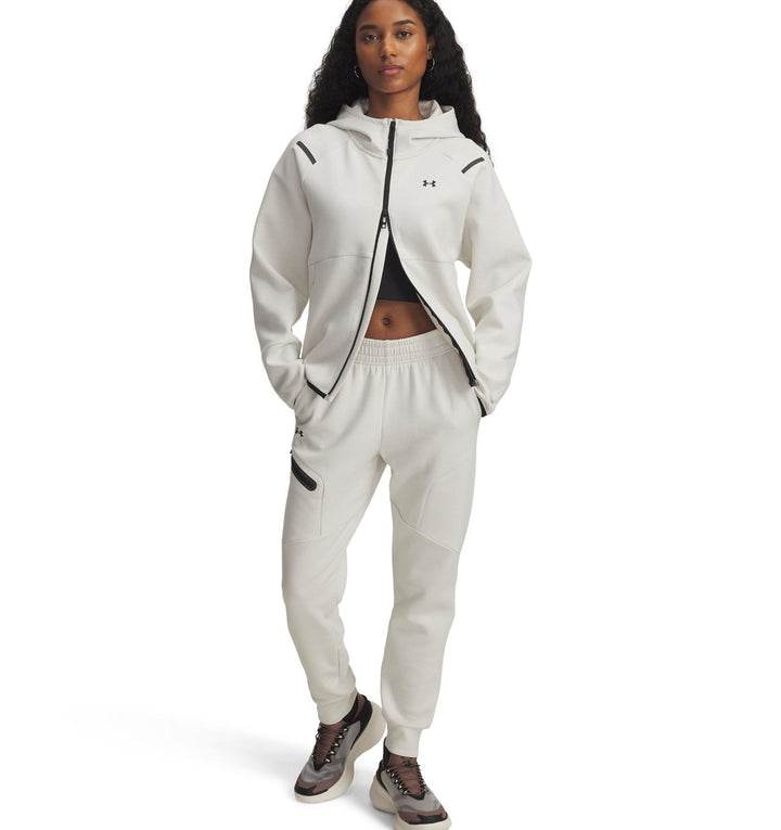 Under Armour Unstoppable Fleece Fz - summit white