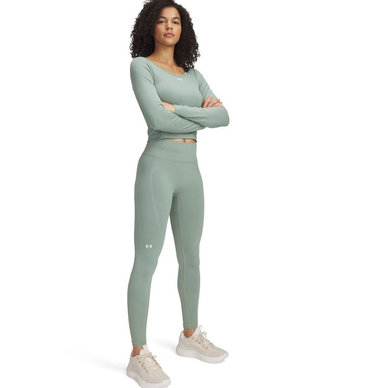Under Armour Ua Vanish Seamless Legging - silica green