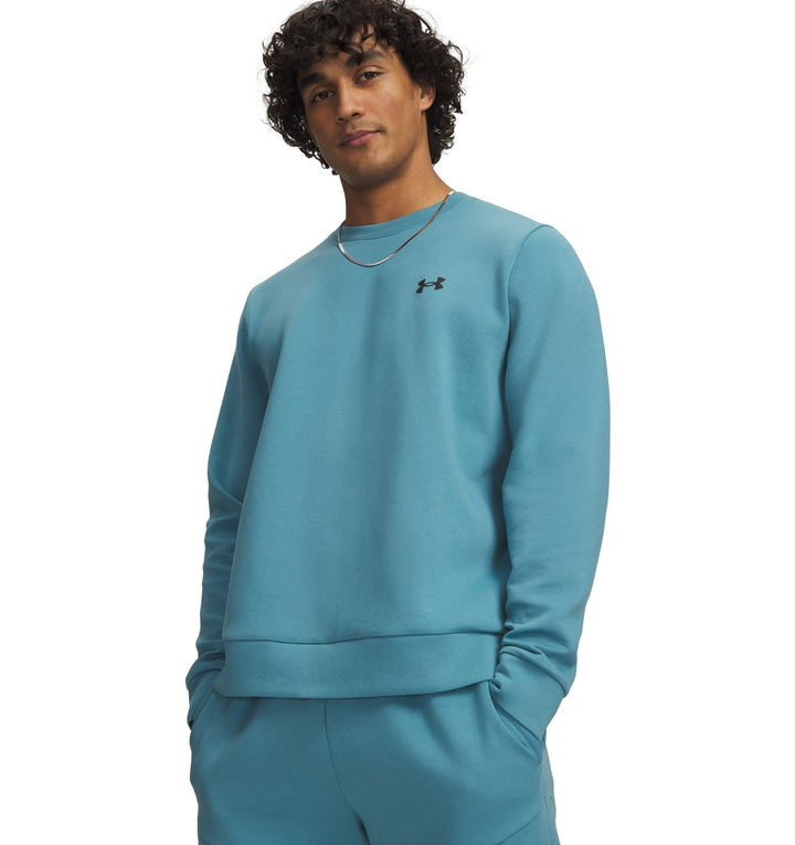 Under Armour Ua Unstoppable Flc Crew - boundless blue