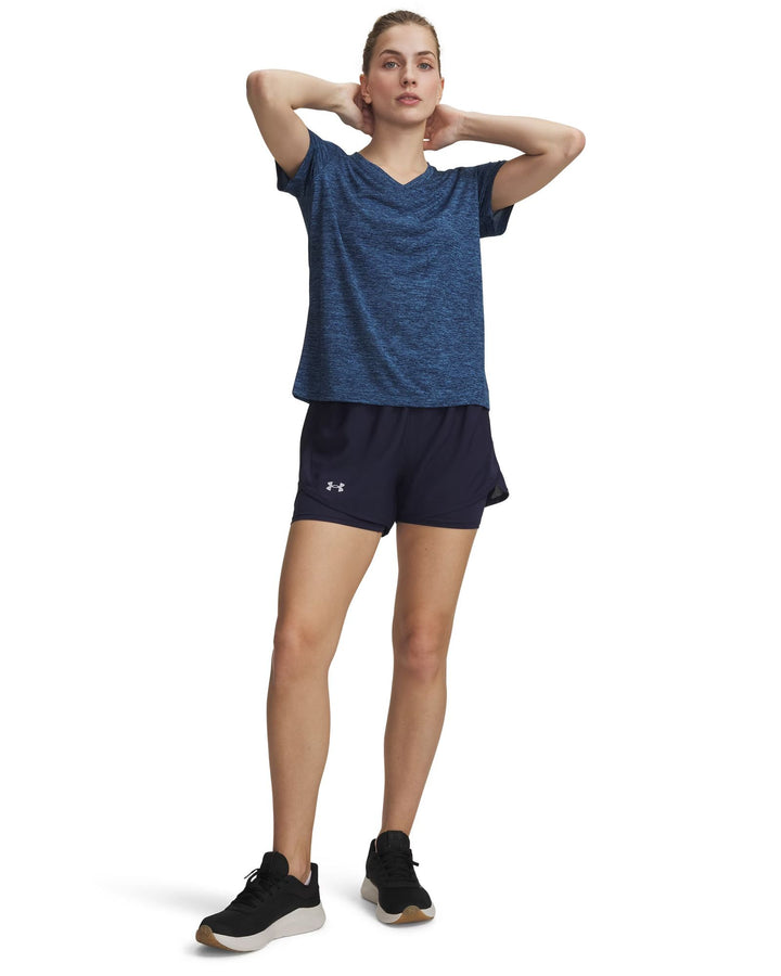 Under Armour Ua Fly By 2-In-1 Shorts - midnight navy