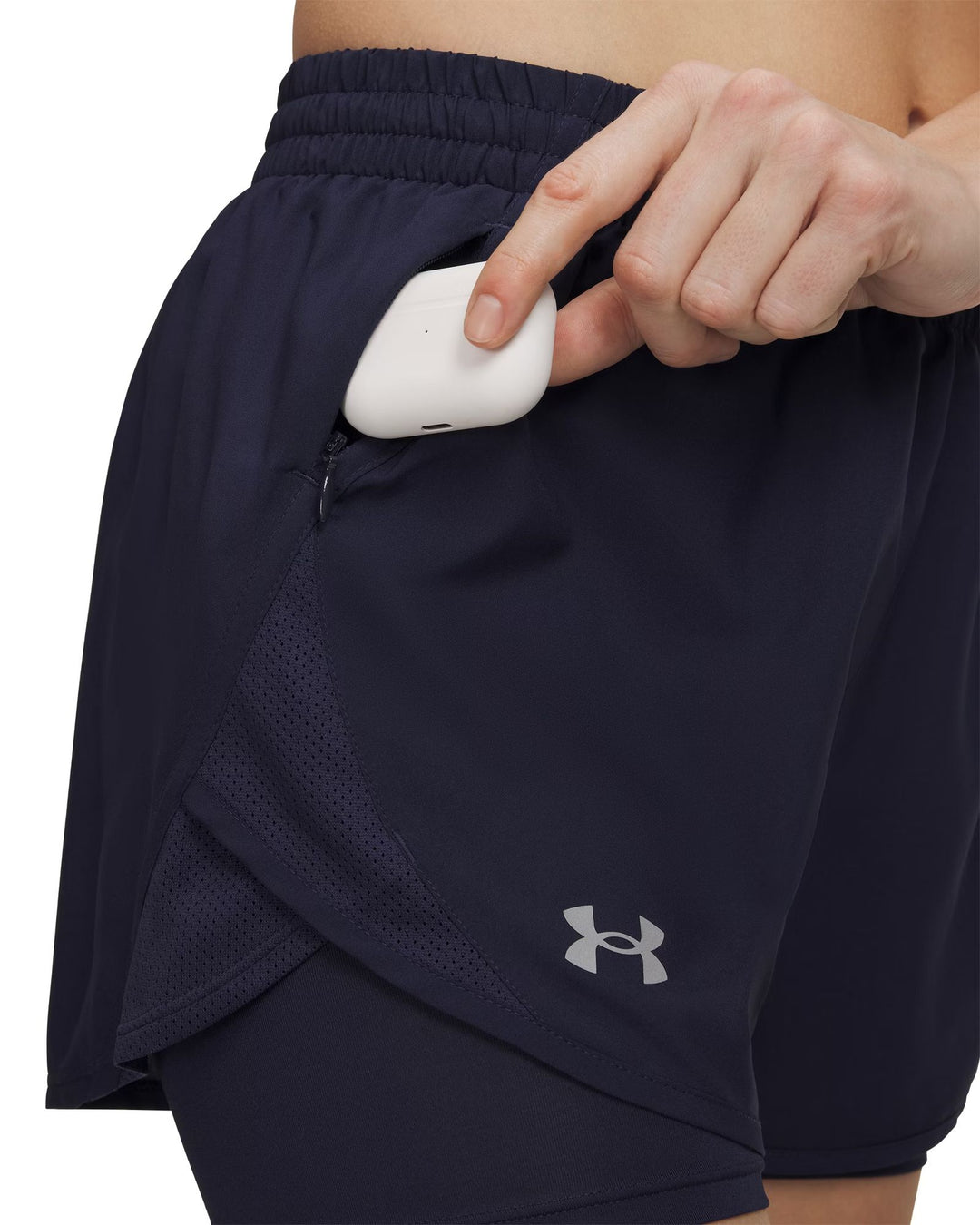 Under Armour Ua Fly By 2-In-1 Shorts - midnight navy