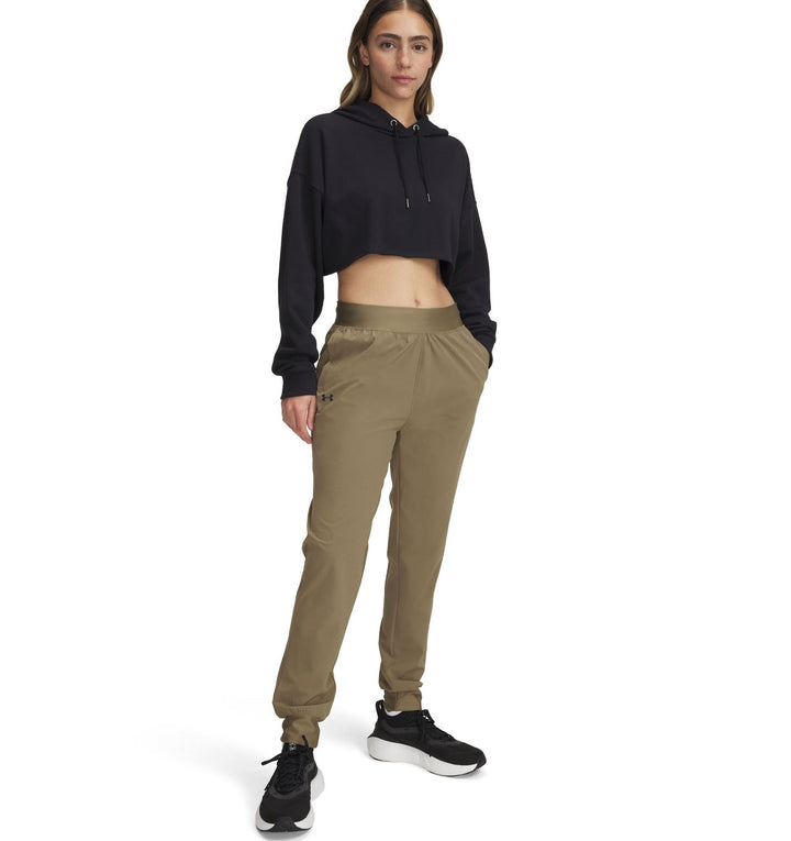 Under Armour Ua Rival Hi Rise Woven Pant - bayou