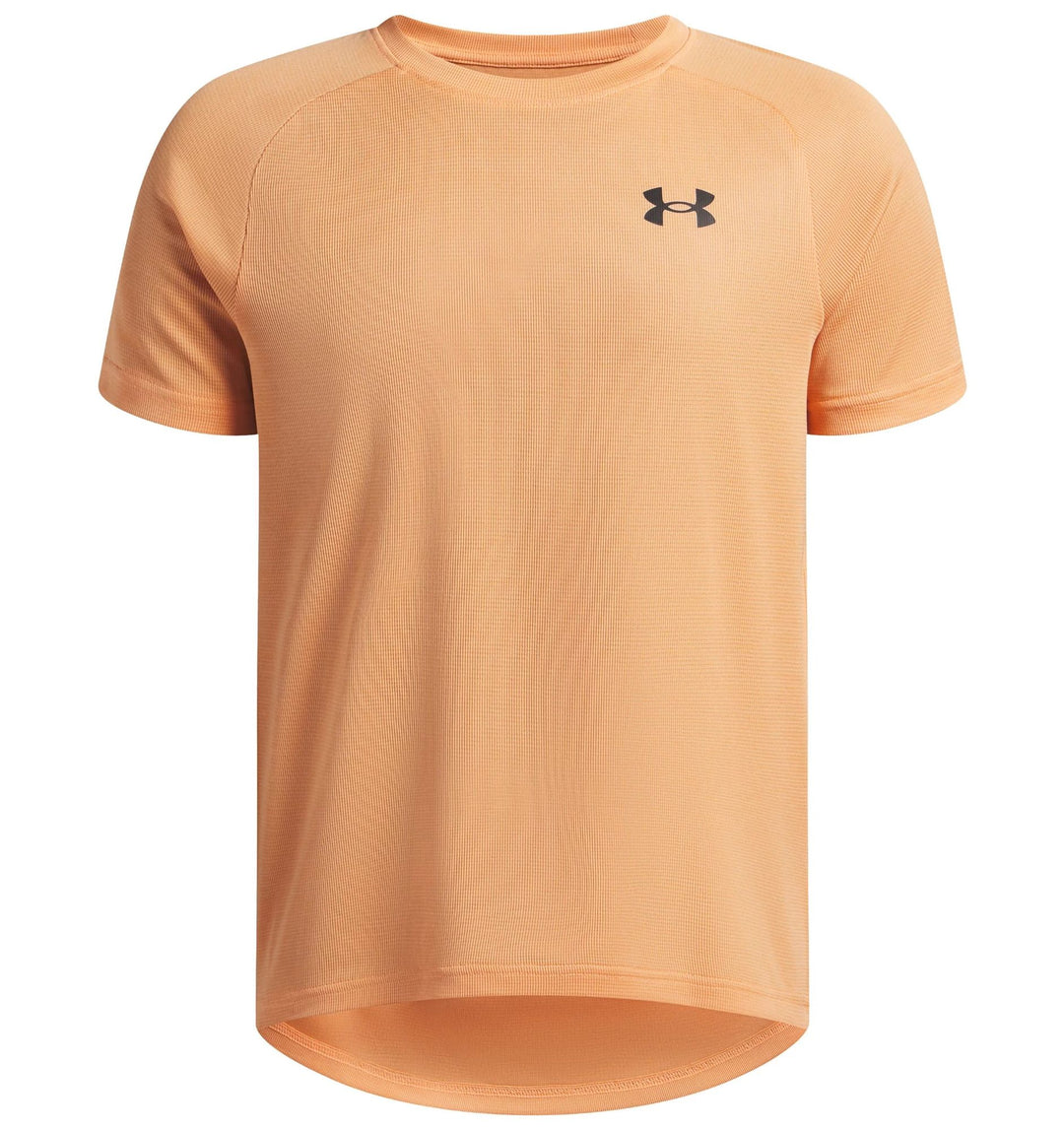 Under Armour Ua Tech Textured Ss - orange bloc