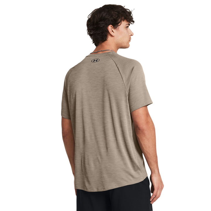 Under Armour Ua Tech Textured Ss - taupe dusk