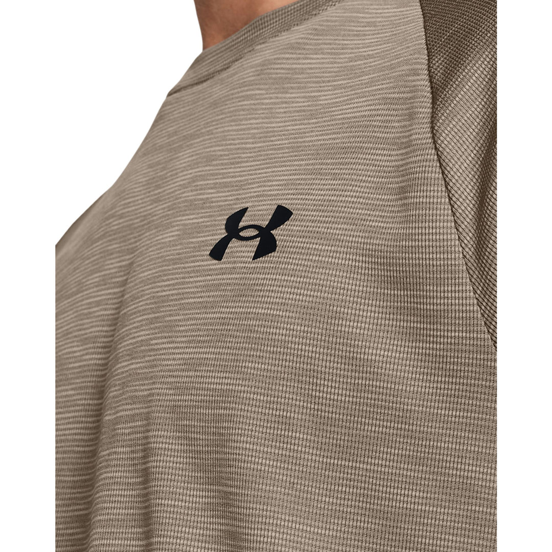 Under Armour Ua Tech Textured Ss - taupe dusk