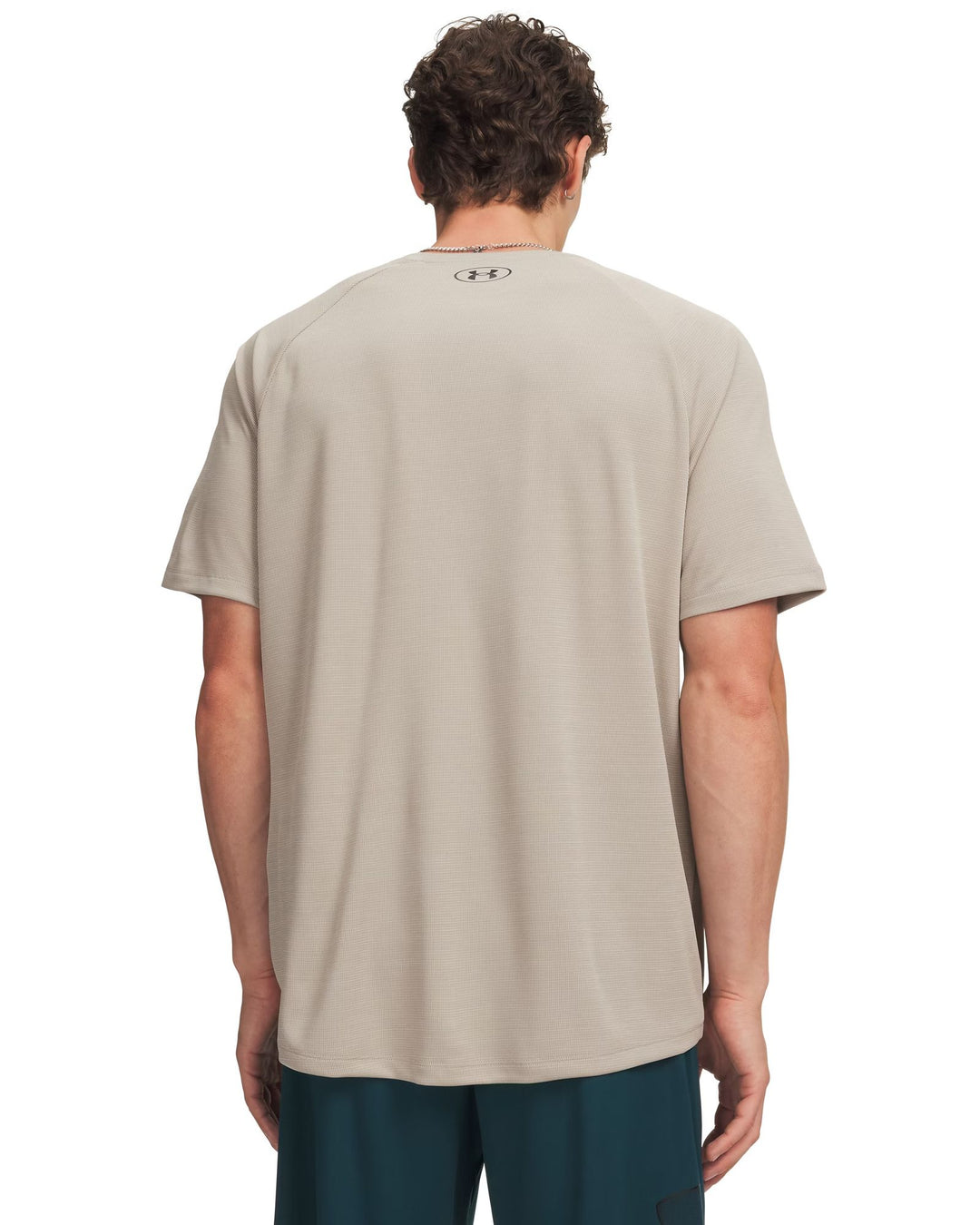 Under Armour Ua Tech Textured Ss - timberwolf taupe
