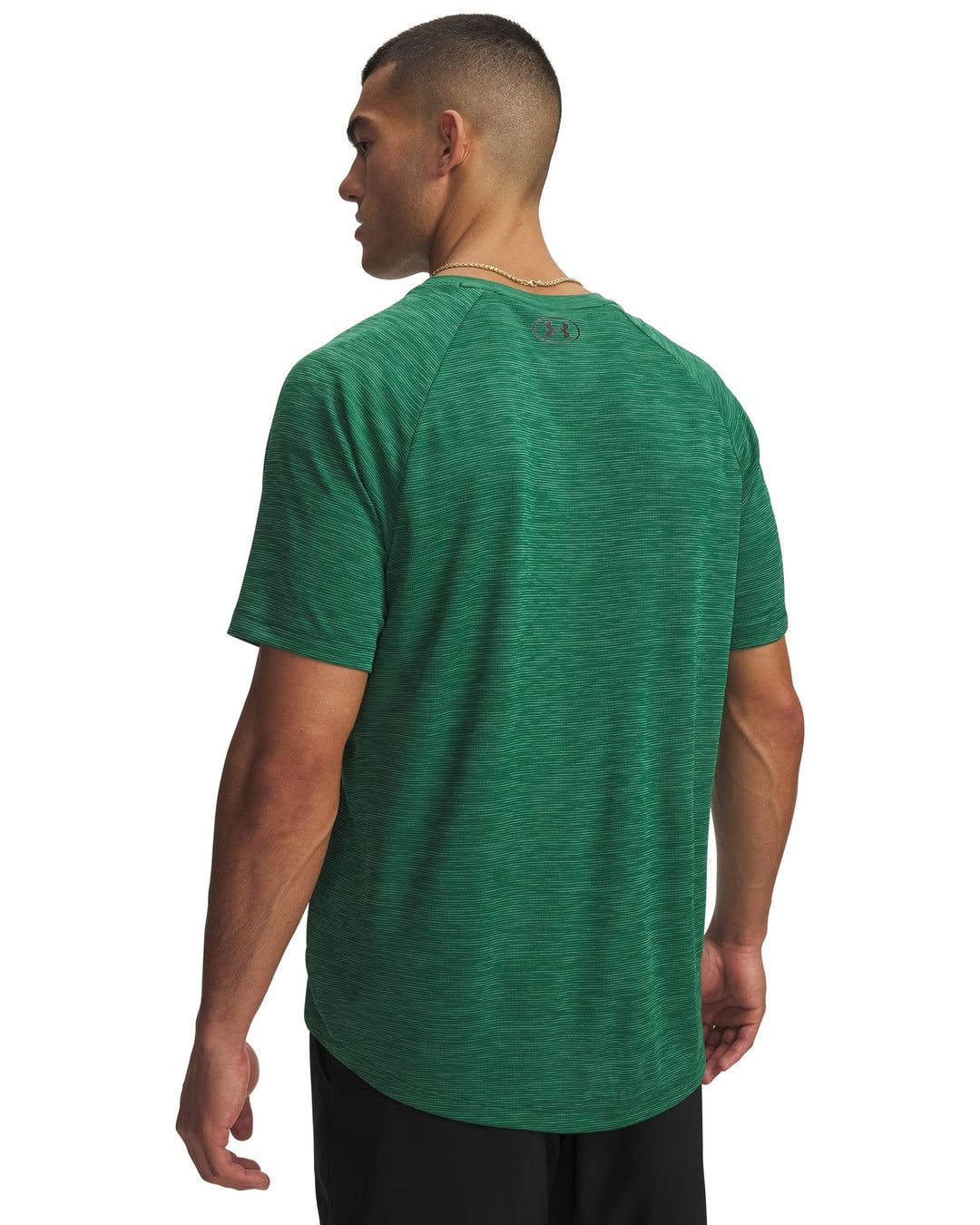 Under Armour Ua Tech Textured Ss - campus ivy