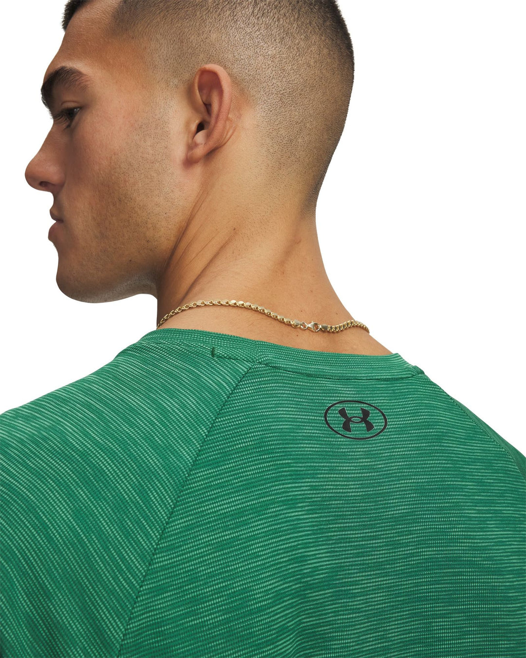 Under Armour Ua Tech Textured Ss - campus ivy
