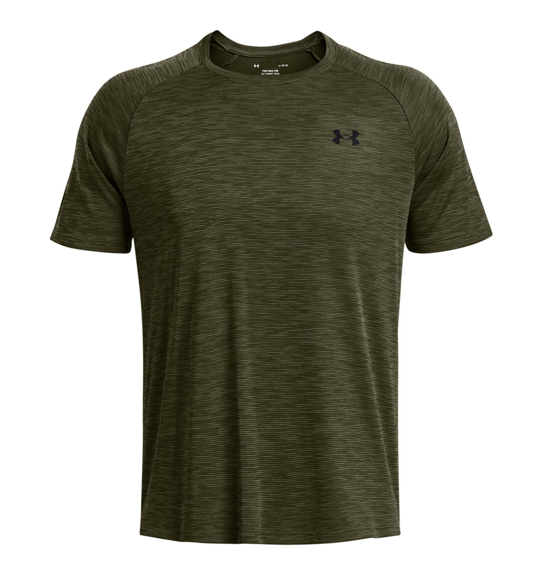 Under Armour Ua Tech Textured Ss - marine od green