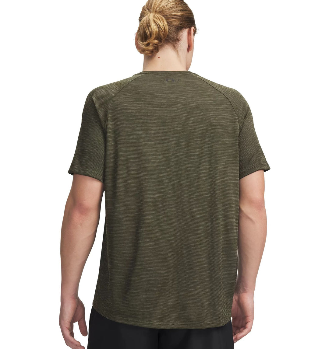 Under Armour Ua Tech Textured Ss - marine od green