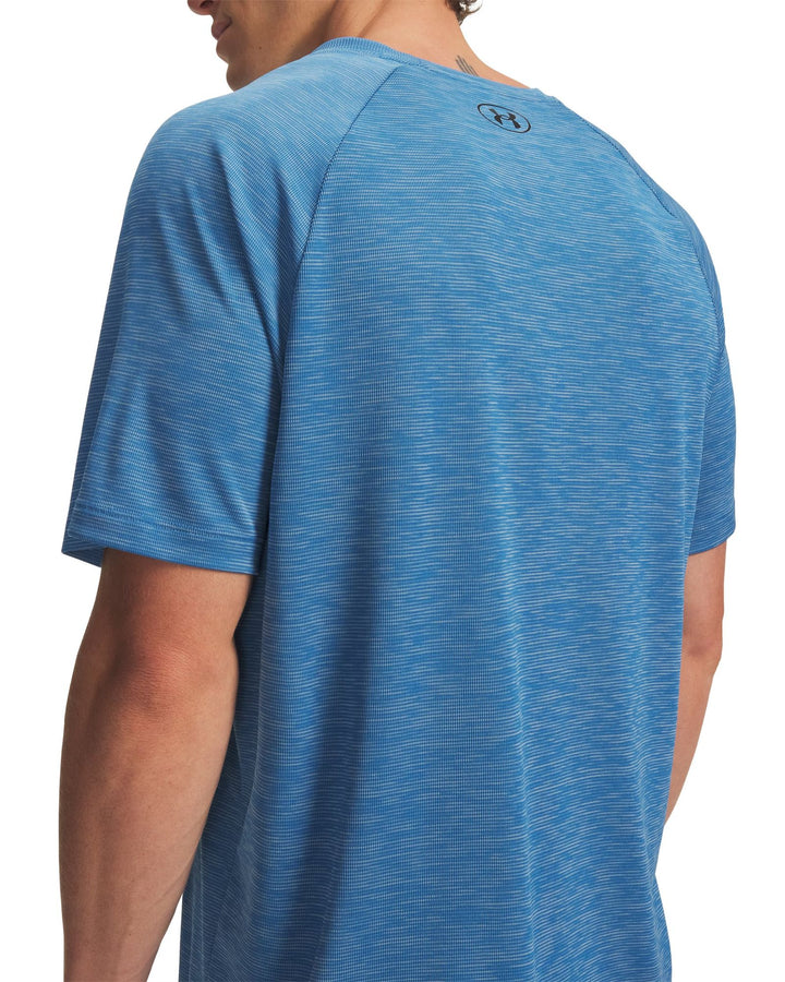 Under Armour Ua Tech Textured Ss - aegean blue