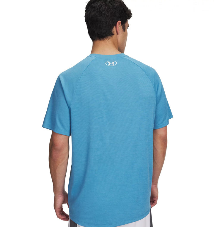 Under Armour Ua Tech Textured Ss - ether blue