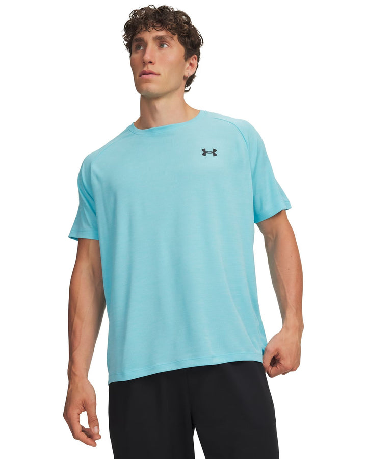 Under Armour Ua Tech Textured Ss - fresco blue
